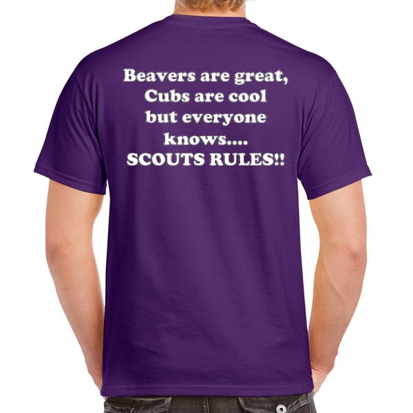 Scouts Rule! Adult T Shirt